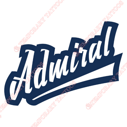 Admiral Vladivostok Customize Temporary Tattoos Stickers NO.7159